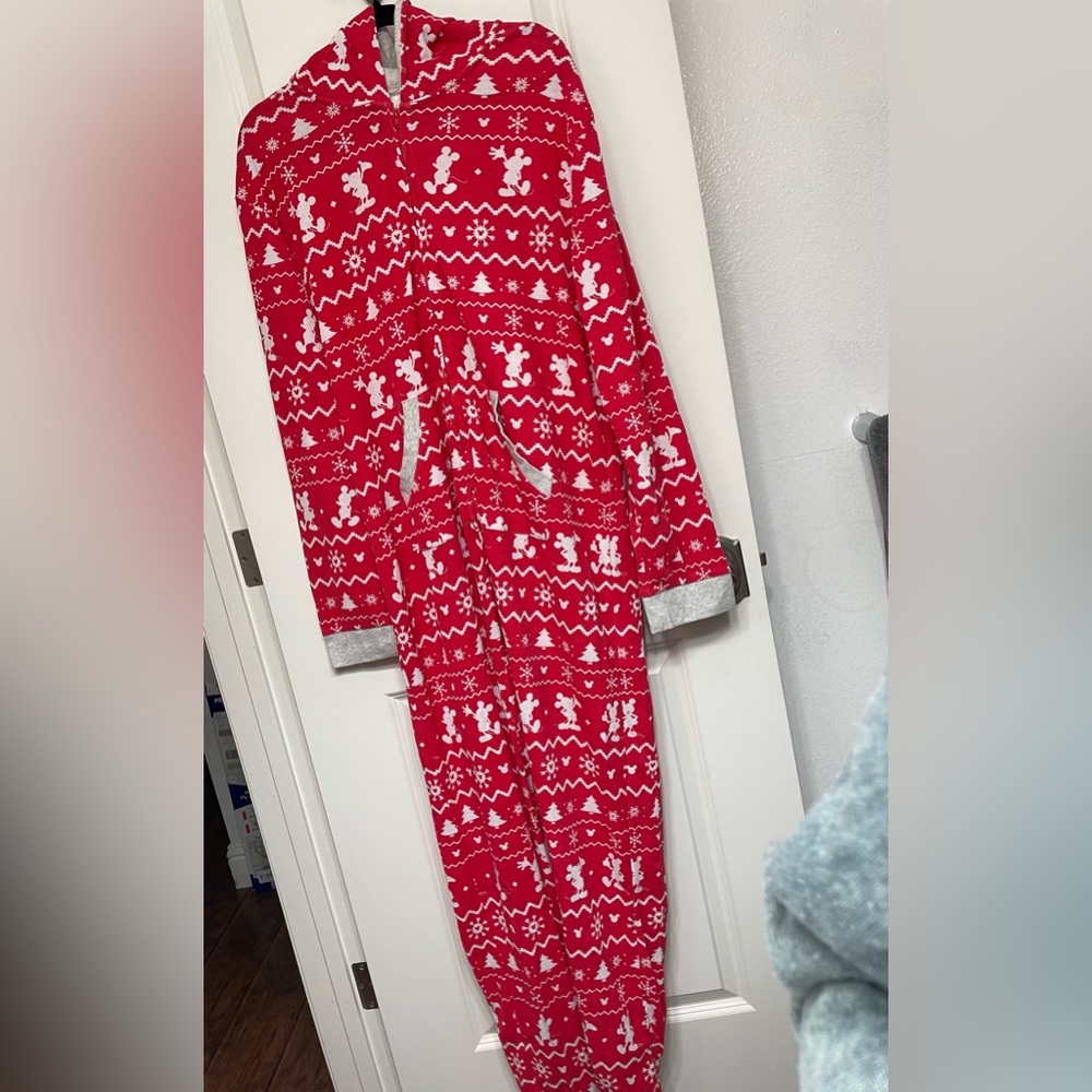 EUC Disney adult onesie pajama
